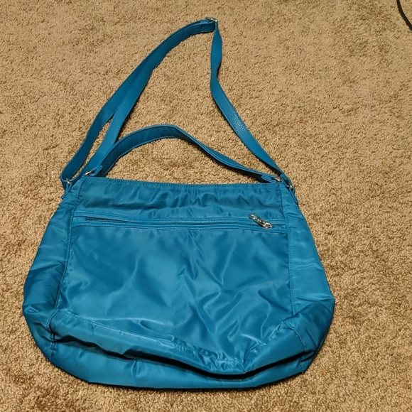 👛 Thirty-One Blue Crossbody Purse 👛 - Picture 1 of 12